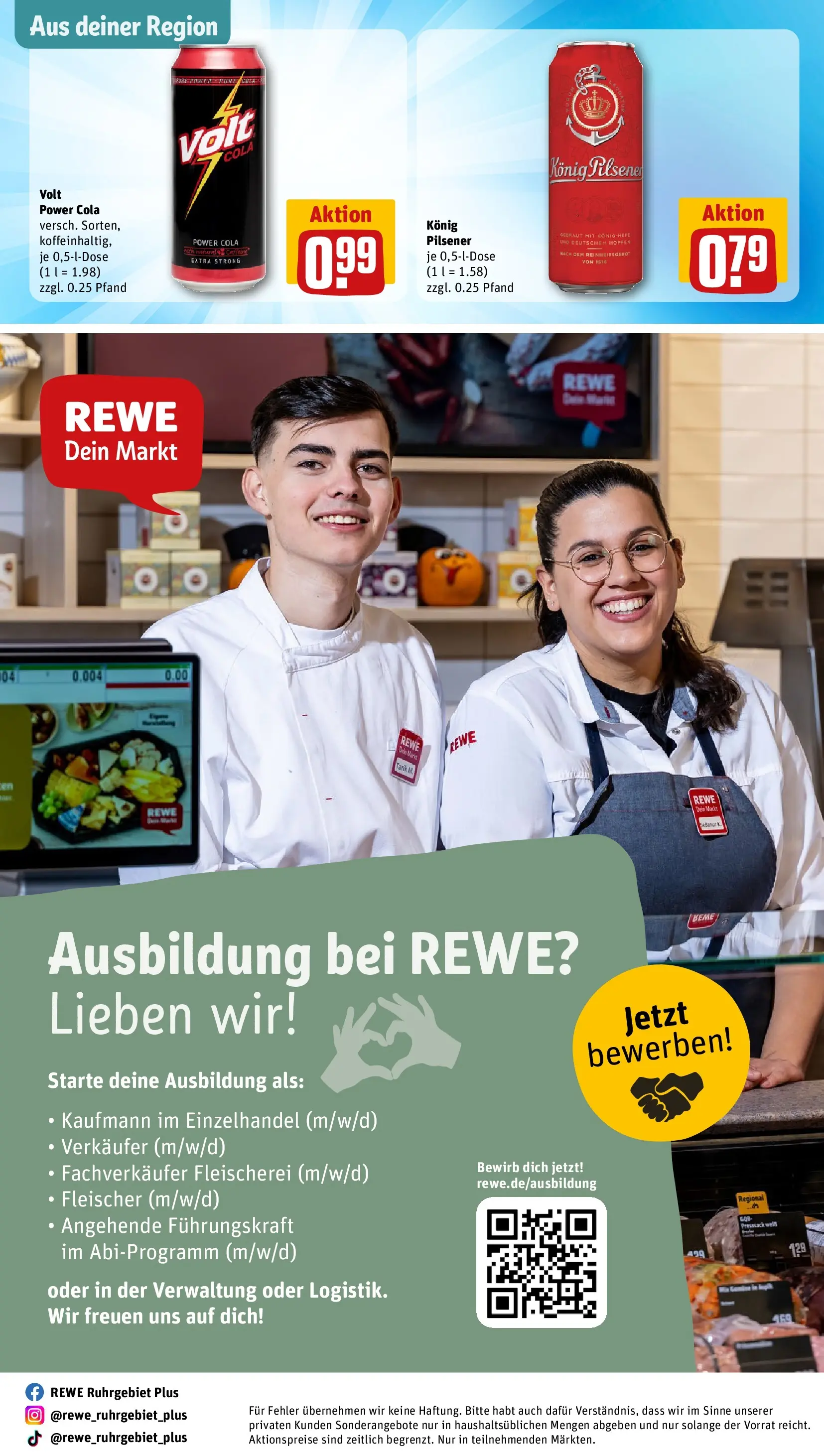 REWE Prospekt ab 27.04.2026 zum Blättern » Angebote | Seite: 28 | Produkte: Konig pilsener, Cola
