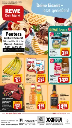 Rewe Prospekt Duisburg	 ab 27.04.2026 gültig
