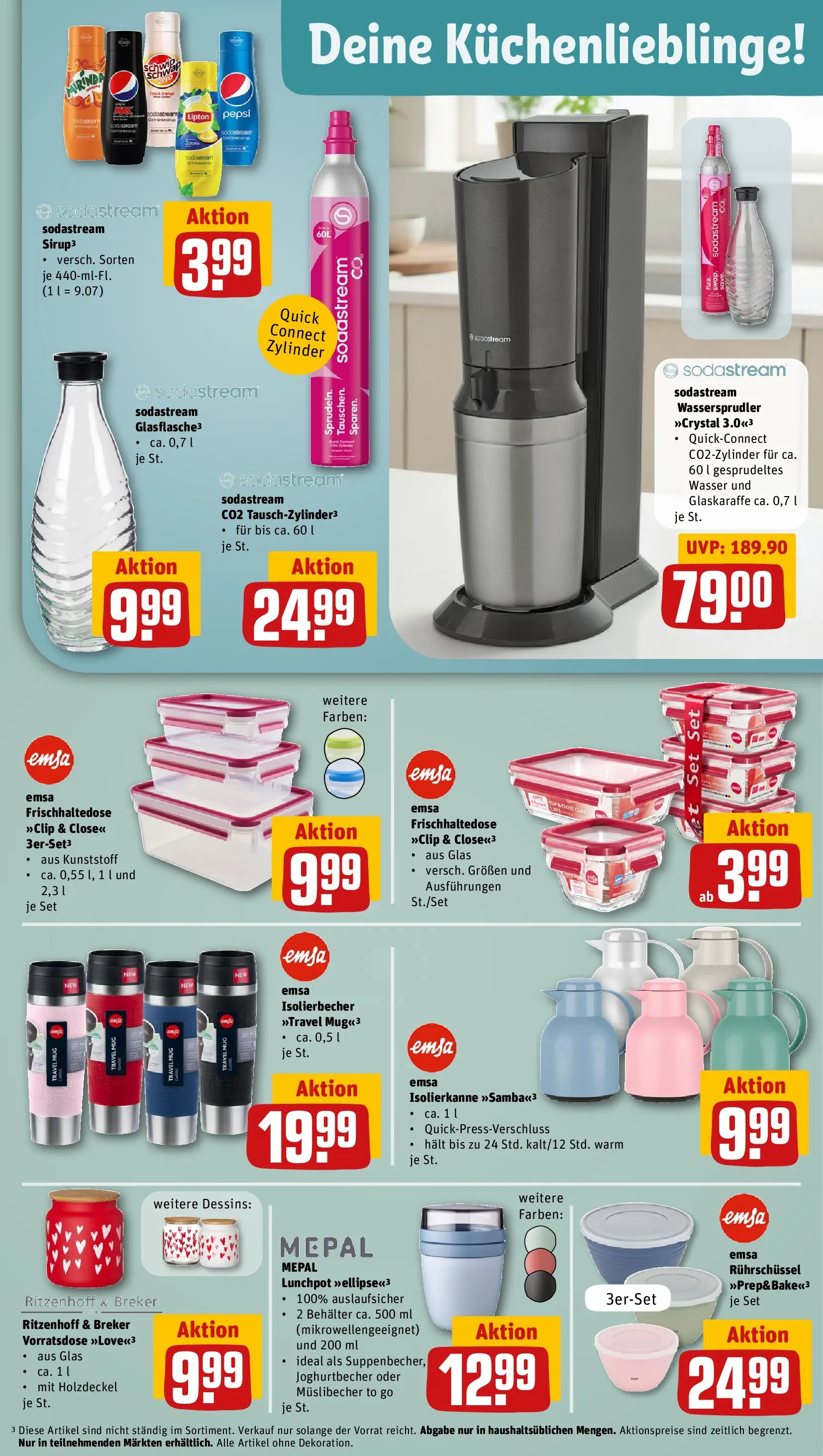 REWE Prospekt ab 27.04.2026 zum Blättern » Angebote | Seite: 35 | Produkte: Schwip schwap, Wasser, Pepsi, Sodastream