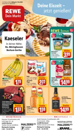 Rewe Prospekt Bochum	 ab 27.04.2026 gültig