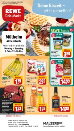 Rewe Prospekt Mülheim An Der Ruhr	 ab 27.04.2026 gültig