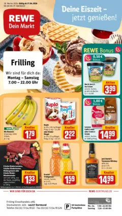 Rewe Prospekt Dortmund	 ab 27.04.2026 gültig
