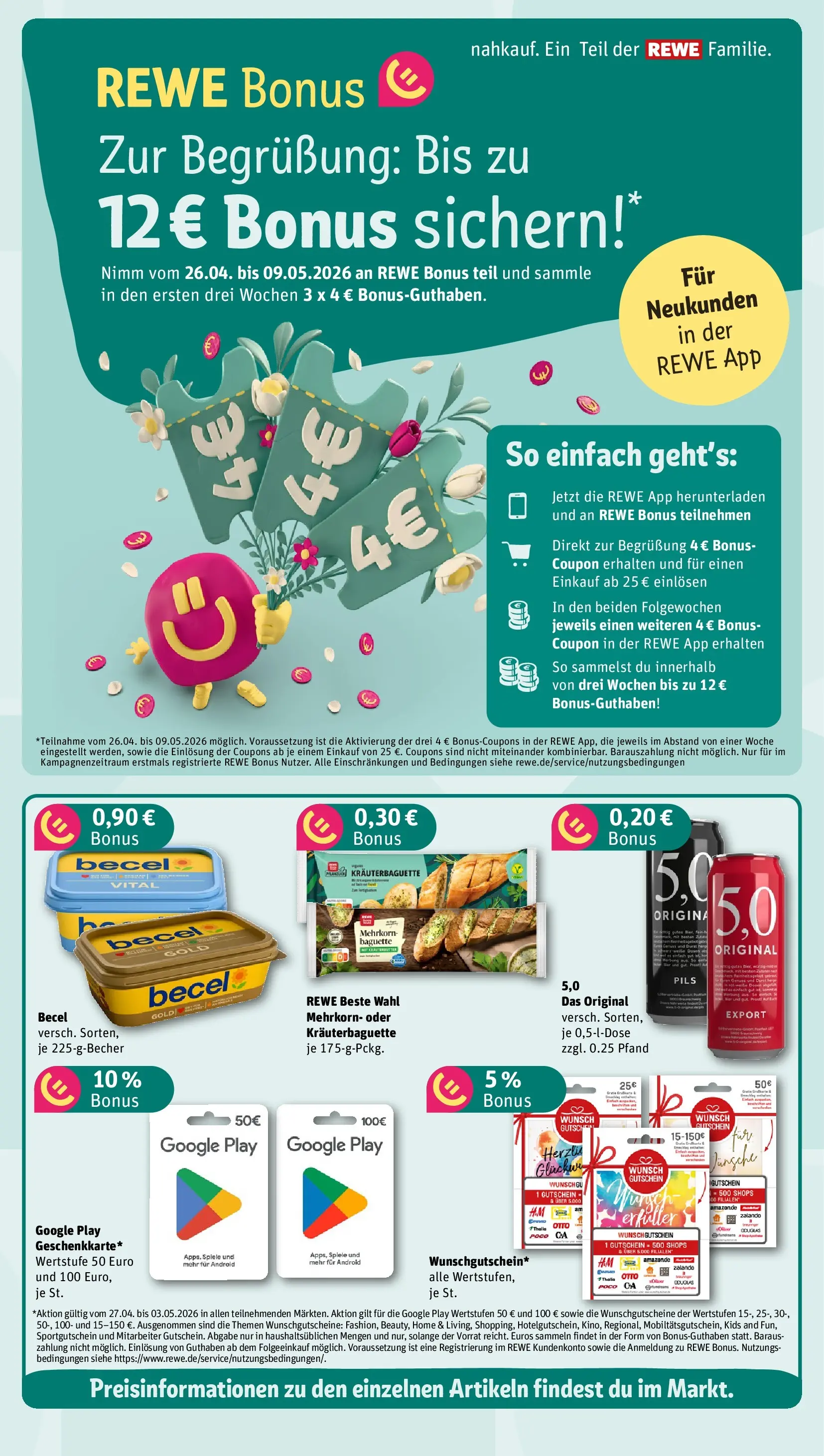 REWE Prospekt ab 27.04.2026 zum Blättern » Angebote | Seite: 4