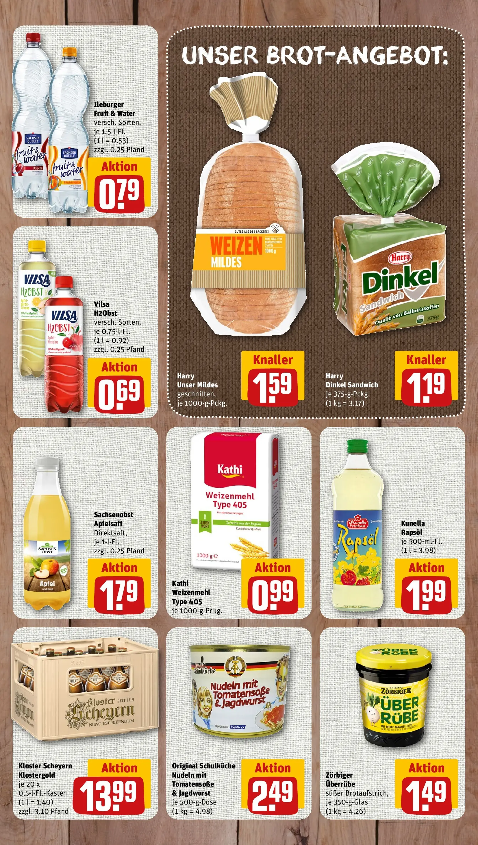 REWE Prospekt ab 27.04.2026 zum Blättern » Angebote | Seite: 7 | Produkte: Rapsöl, Weizenmehl, Apple, Nudeln