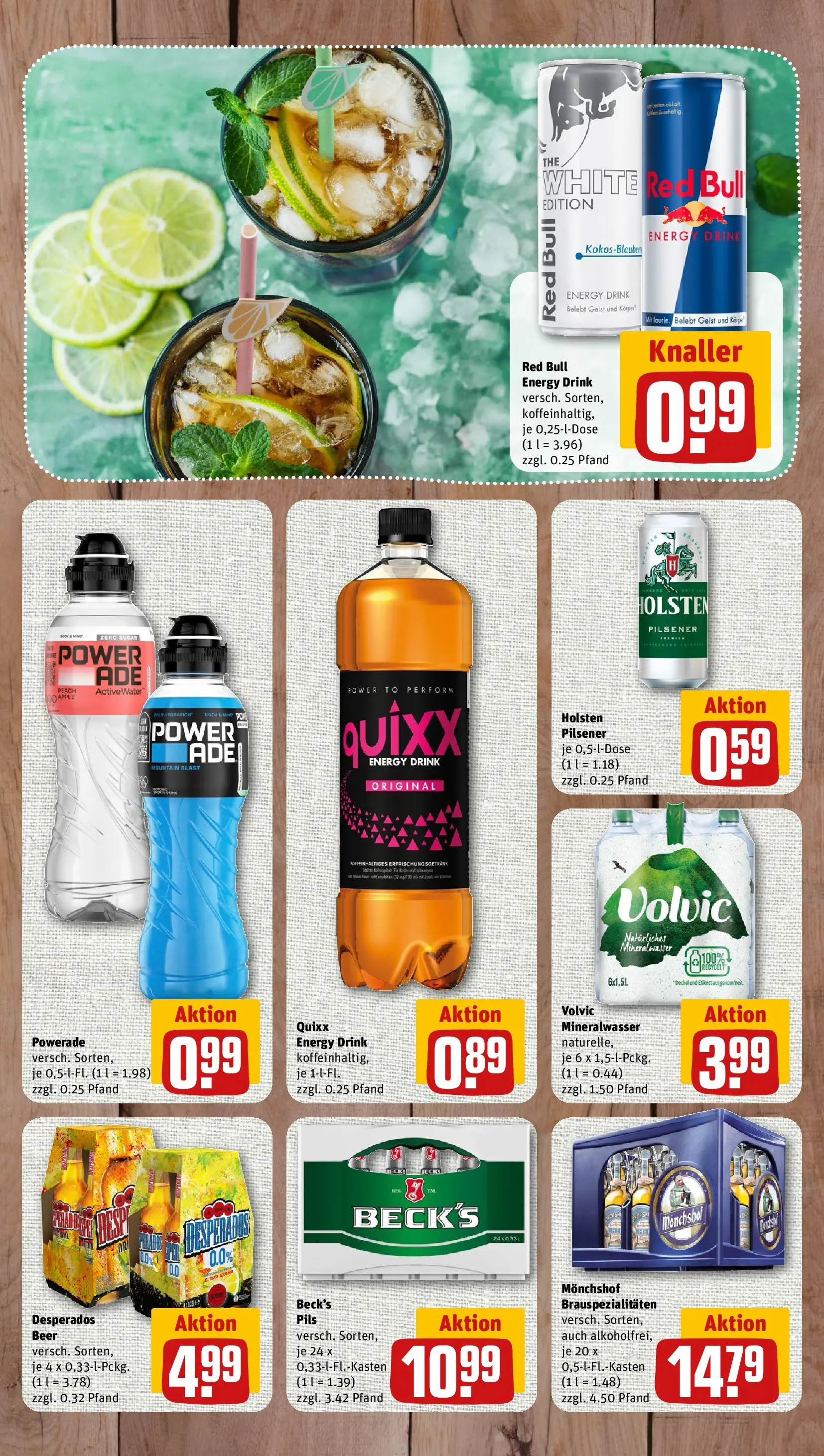 REWE Prospekt ab 27.04.2026 zum Blättern » Angebote | Seite: 11 | Produkte: Red bull, Energy, Pils, Apple