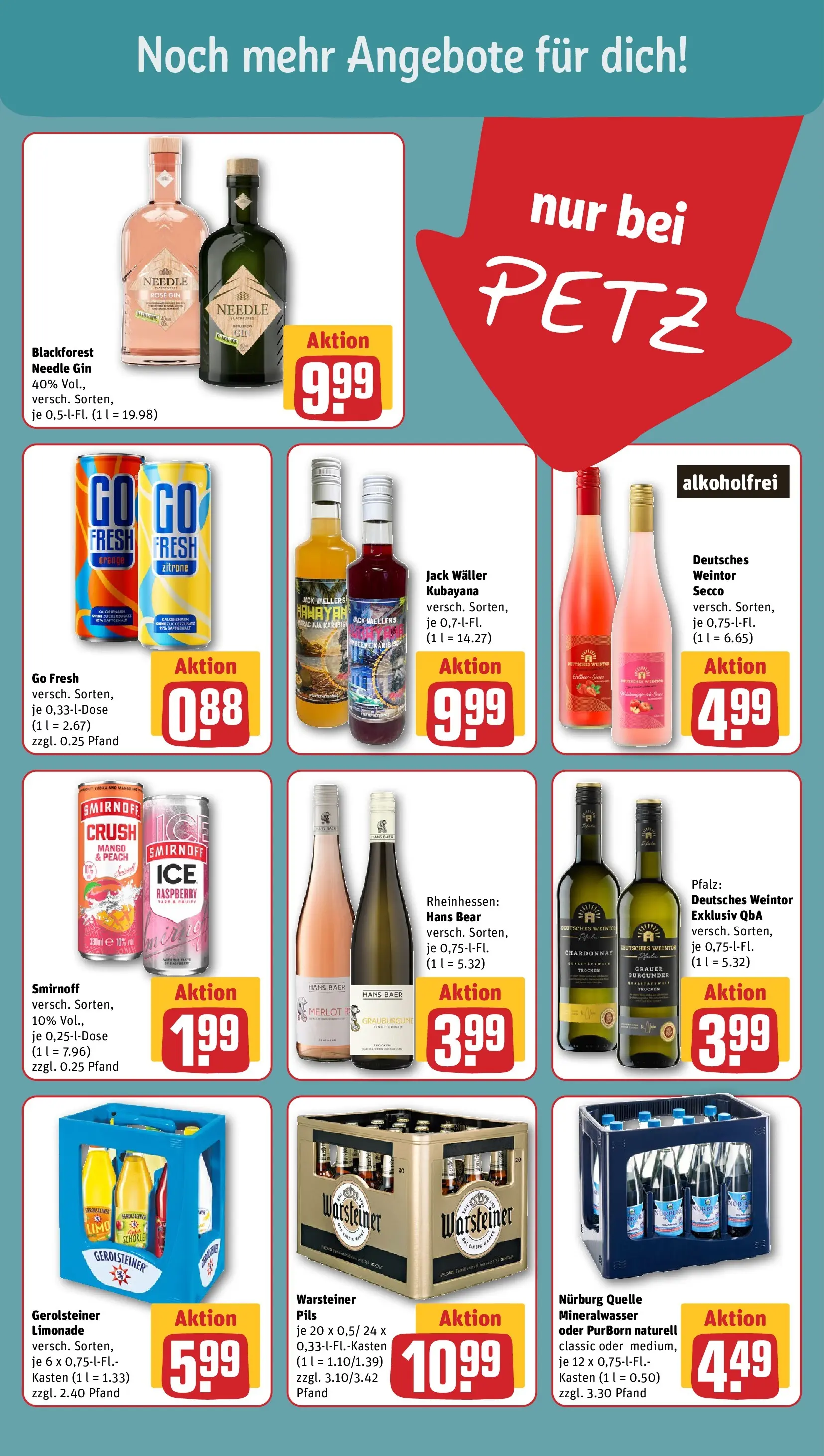 REWE Prospekt ab 27.04.2026 zum Blättern » Angebote | Seite: 17 | Produkte: Merlot, Limonade, Warsteiner, Smirnoff