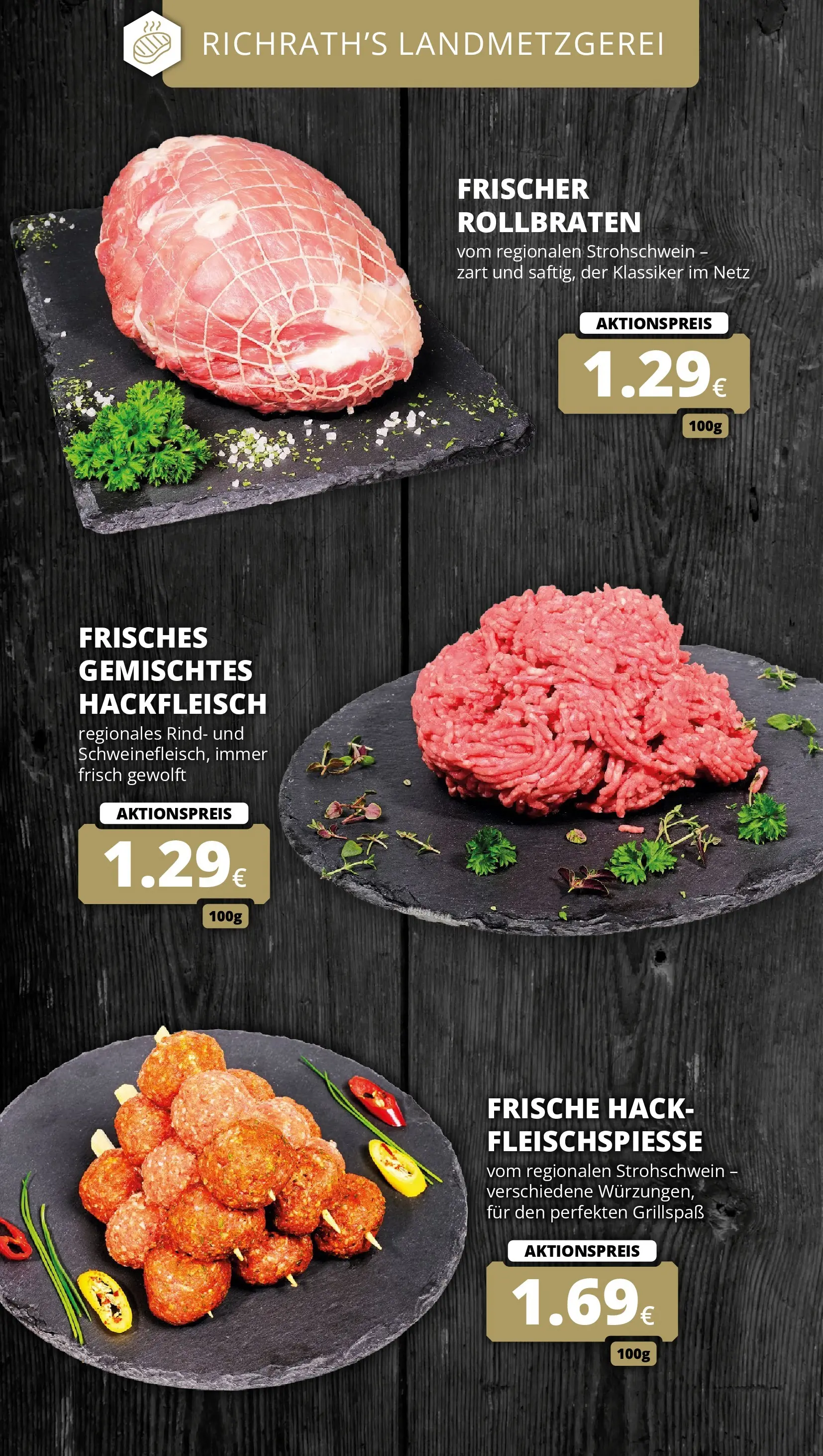 REWE Prospekt ab 27.04.2026 zum Blättern » Angebote | Seite: 11 | Produkte: Hackfleisch