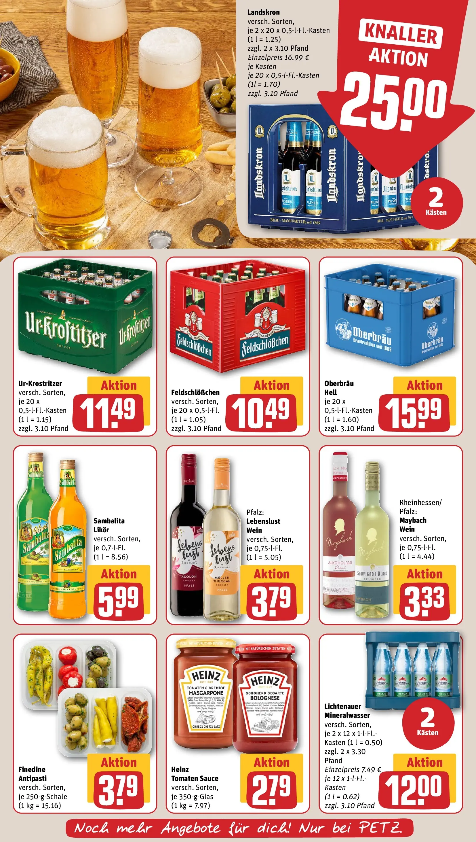 REWE Prospekt ab 27.04.2026 zum Blättern » Angebote | Seite: 11 | Produkte: Tomaten, Mineralwasser, Wein, Uhr