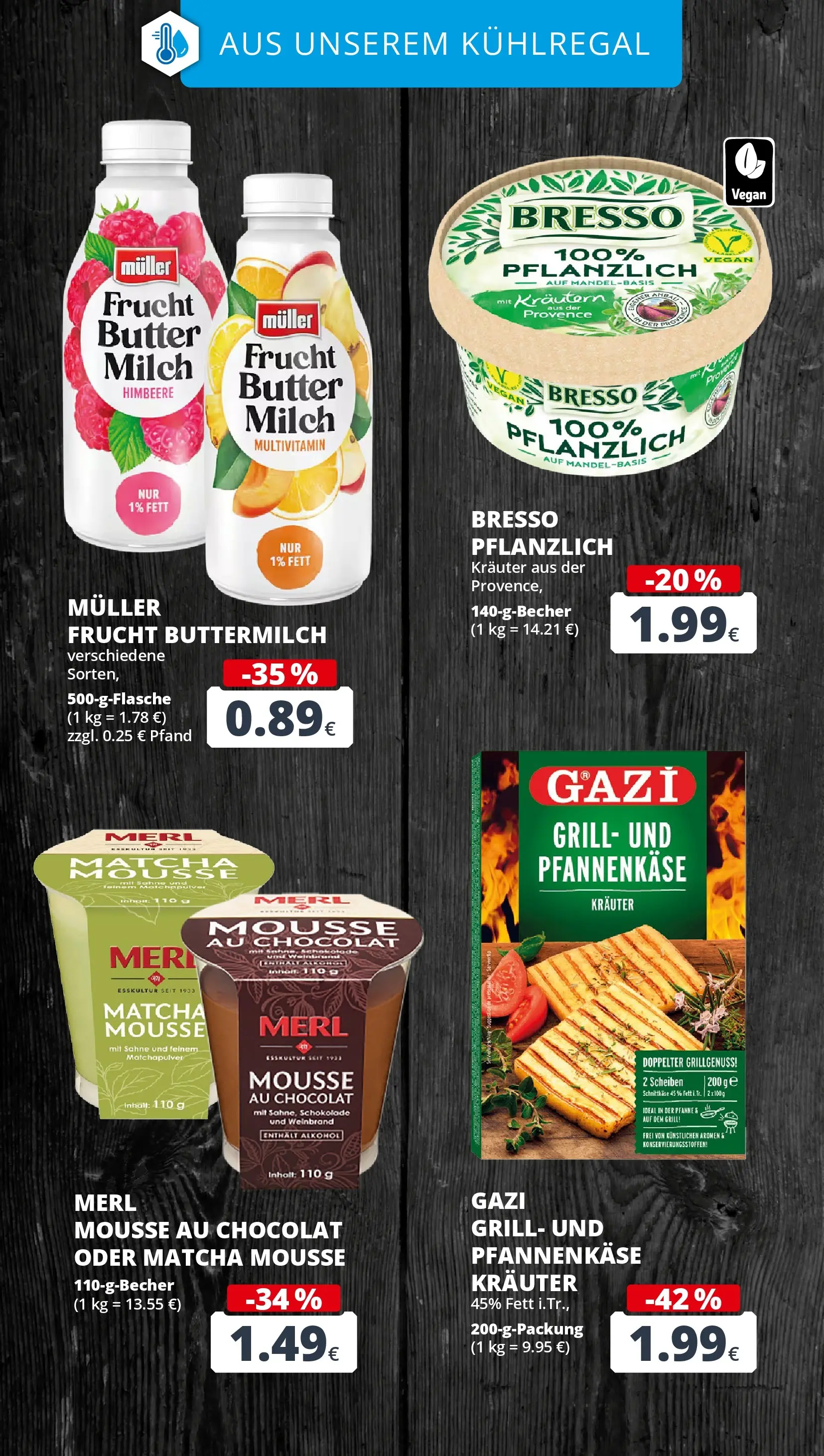 REWE Prospekt ab 27.04.2026 zum Blättern » Angebote | Seite: 17 | Produkte: Butter, Bresso, Himbeere, Sahne
