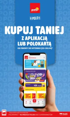 Pogląd oferty "POLOmarket - Kupuj taniej z POLOmarket do 28.04" - ważna od 21.04.2026