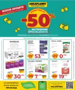 Arcaplanet -50% sulla nutrizione specializzata - al 29.04.2026
