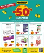 Arcaplanet -50% sulla nutrizione specializzata - al 29.04.2026