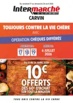 Intermarch&eacute; PROS LOCAL - PDV 03230 - CARVIN - au 26.04.2026