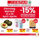 Despar -15% - al 29.04.2026
