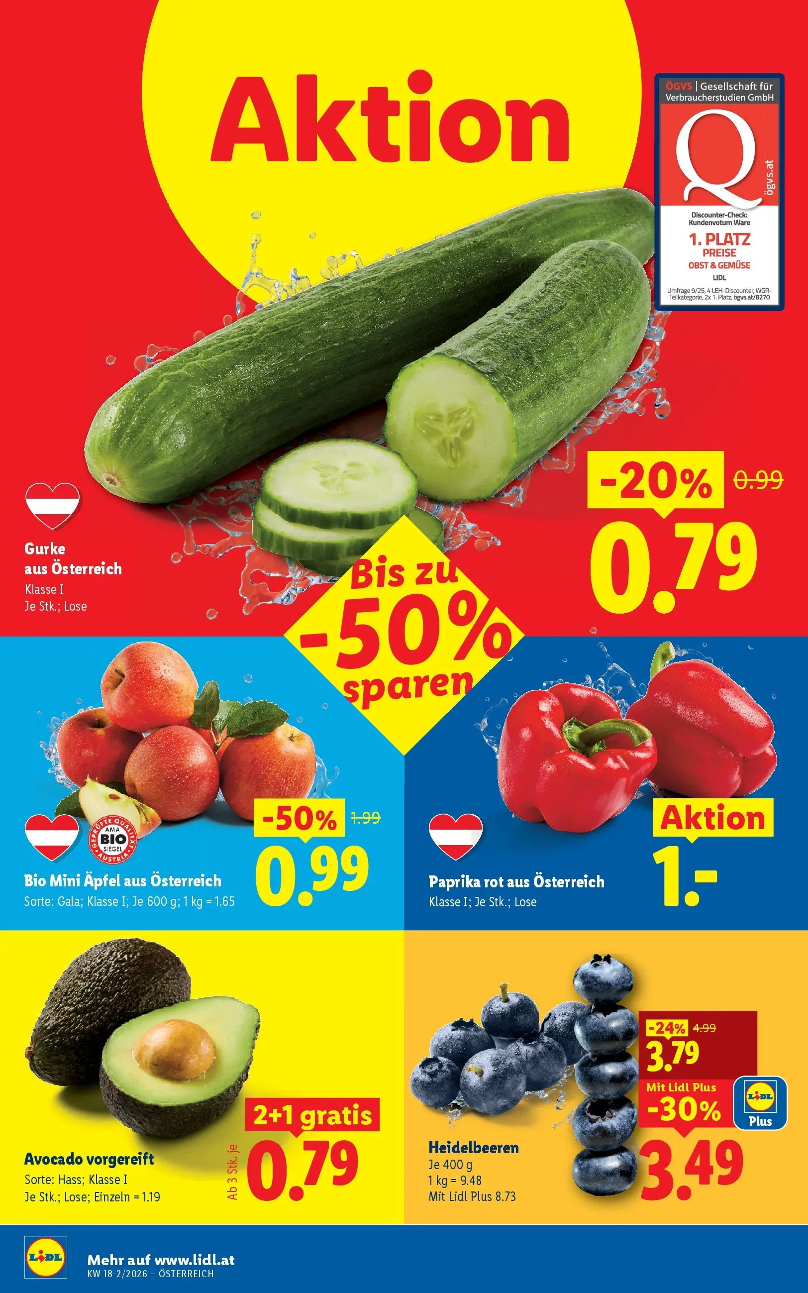 Lidl - Lidl ab 29.04.2026 - Angebote ab donnerstag | Seite: 4 | Produkte: Avocado, Gemüse, Obst, Äpfel