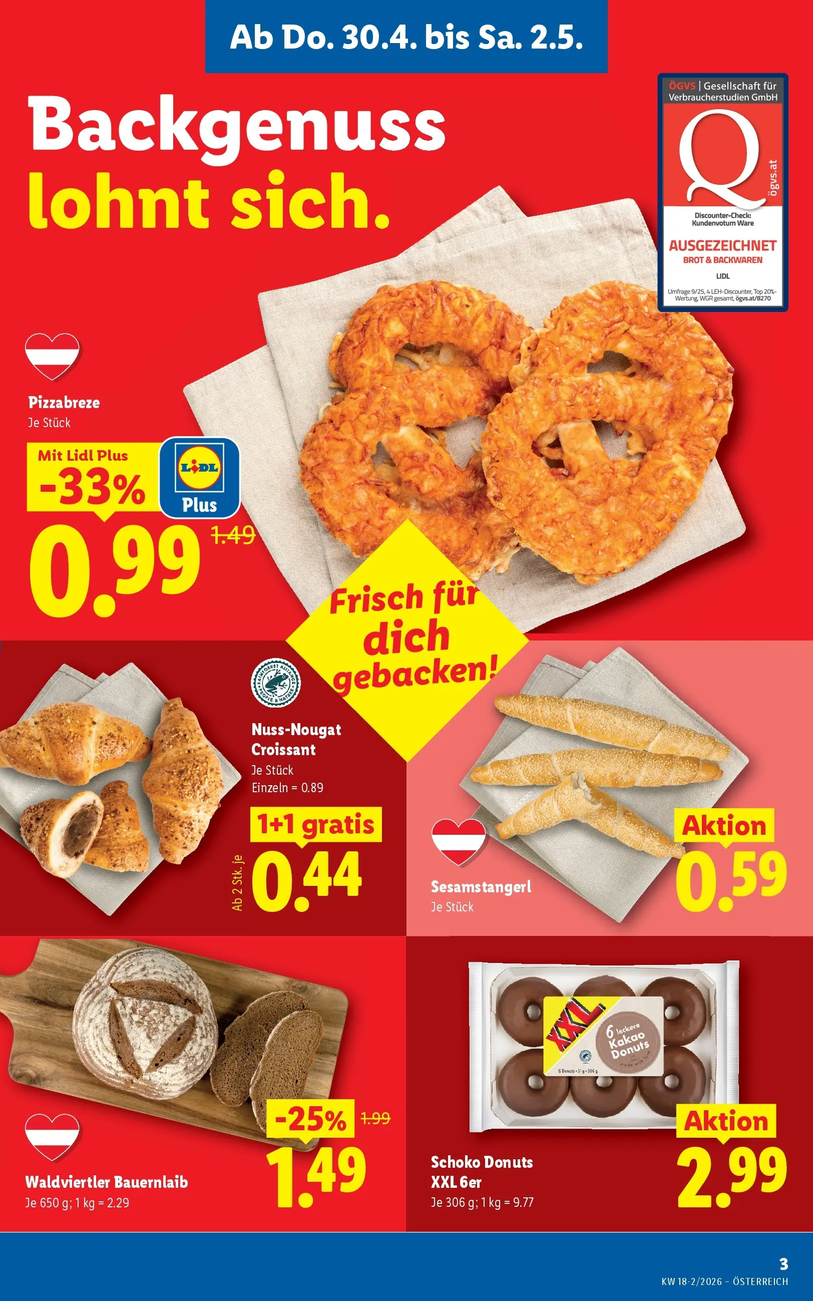 Lidl - Lidl ab 29.04.2026 - Angebote ab donnerstag | Seite: 5 | Produkte: Brot
