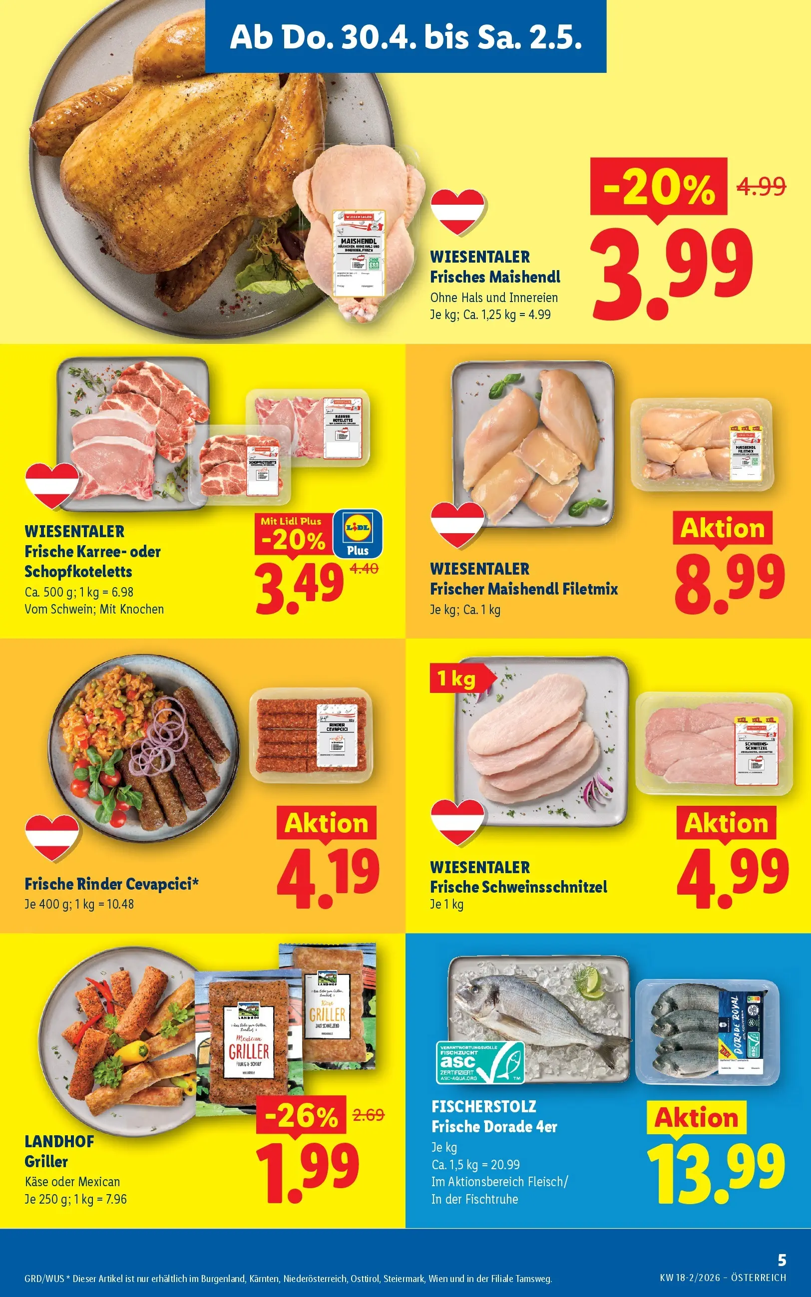 Lidl - Lidl ab 29.04.2026 - Angebote ab donnerstag | Seite: 9 | Produkte: Käse