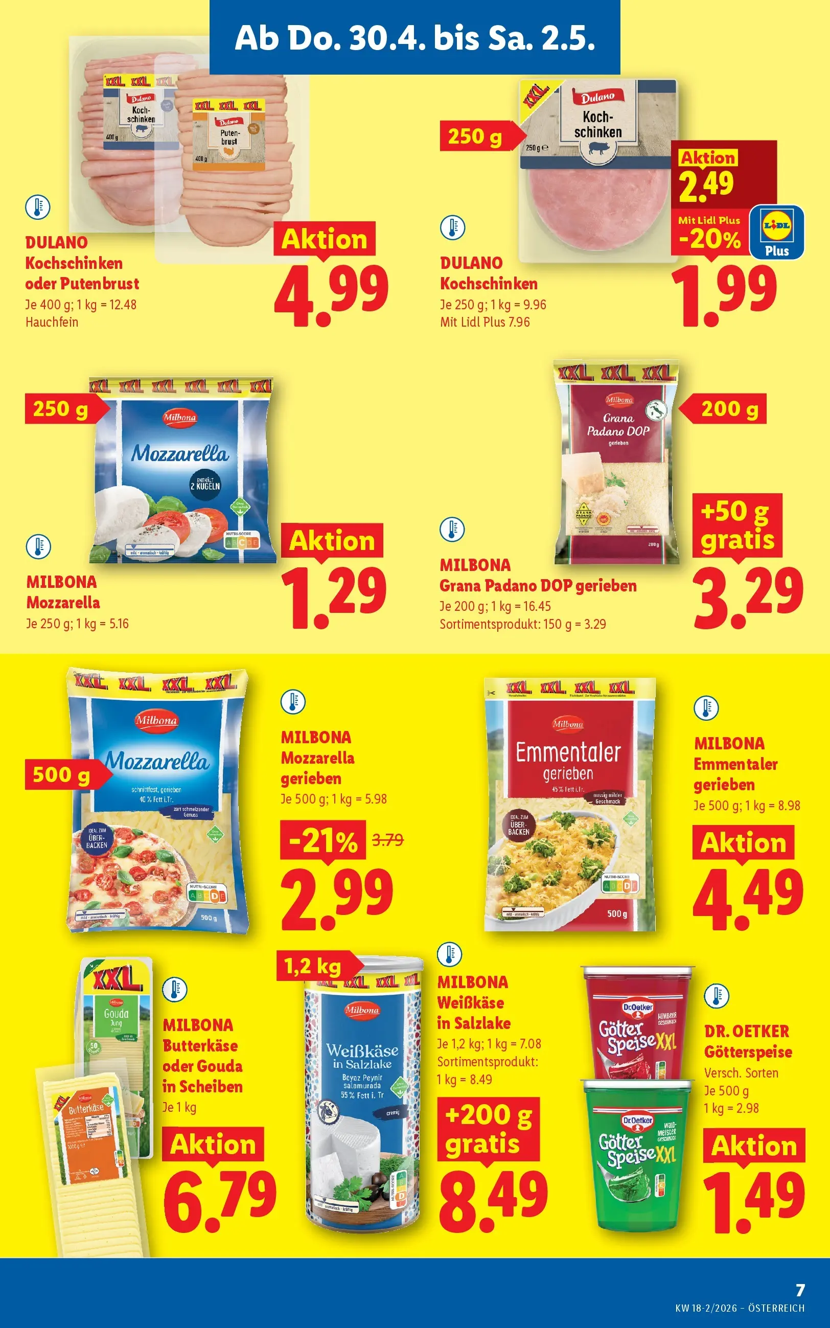 Lidl - Lidl ab 29.04.2026 - Angebote ab donnerstag | Seite: 11 | Produkte: Schinken