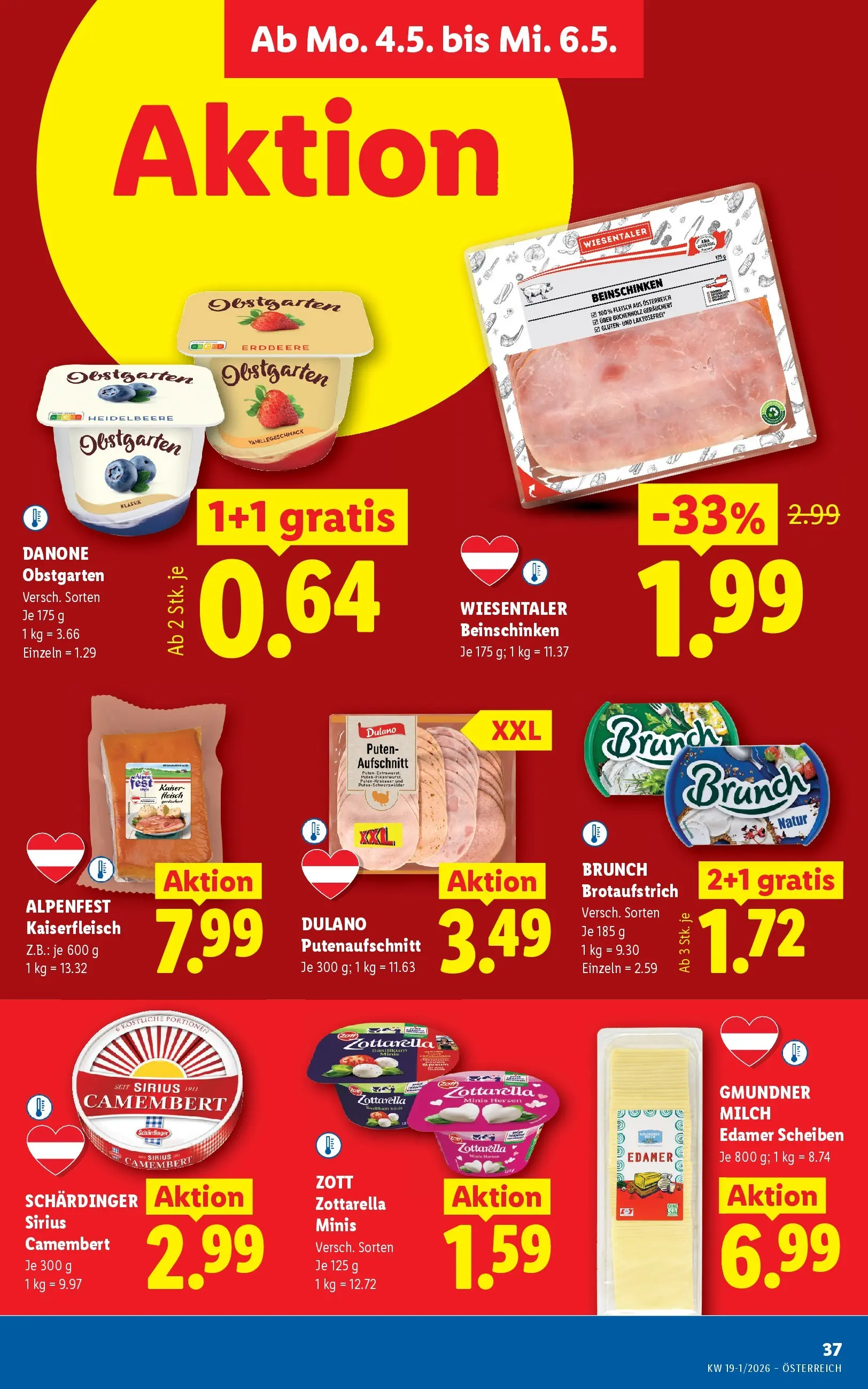 Lidl - Lidl ab 29.04.2026 - Angebote ab donnerstag | Seite: 42 | Produkte: Milch