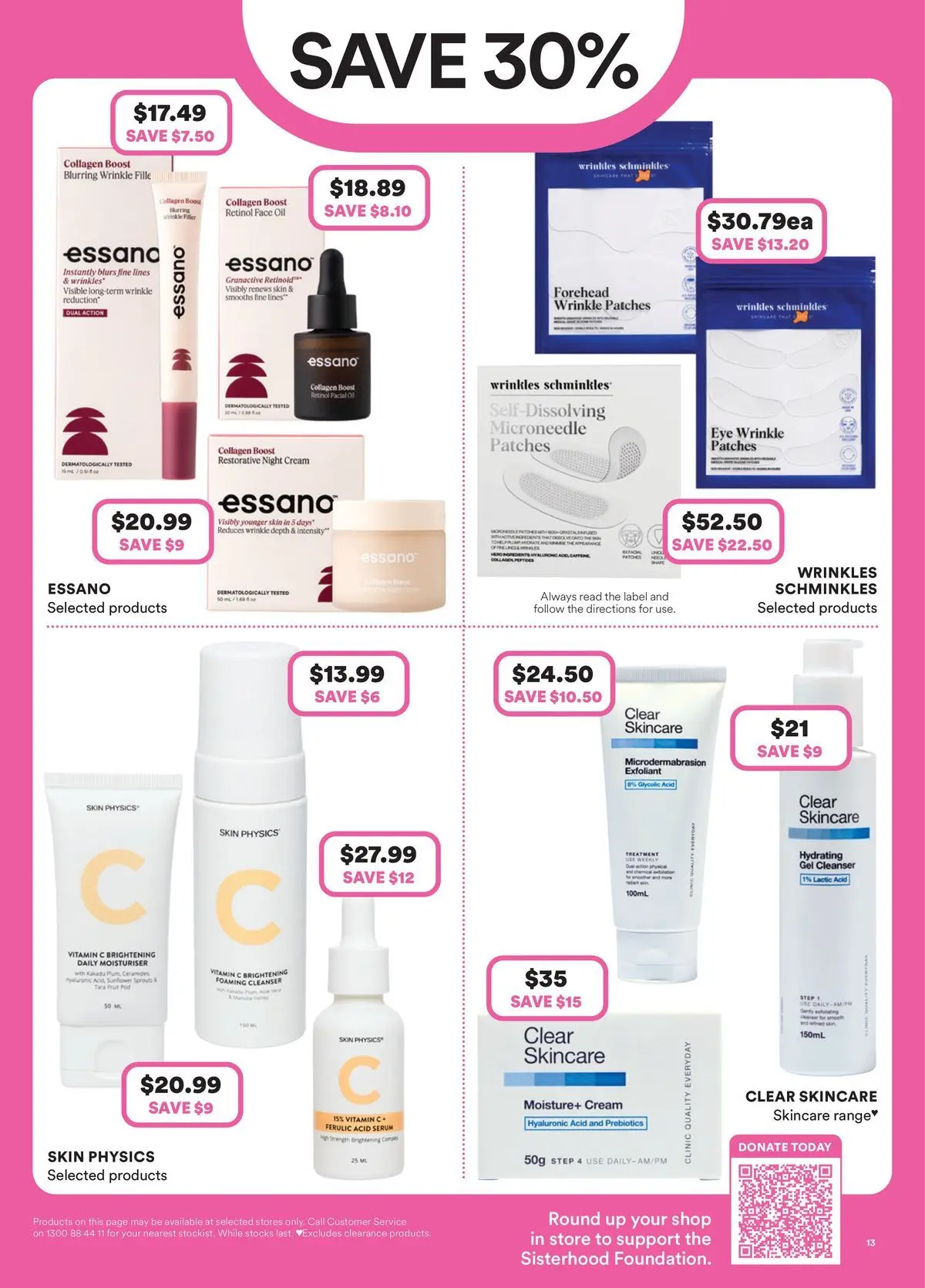 Priceline Pharmacy catalogue Morayfield - 23/04/2026 > weekly / monthly specials | Page: 13 | Products: Oil, Collagen, Night cream, Retinol