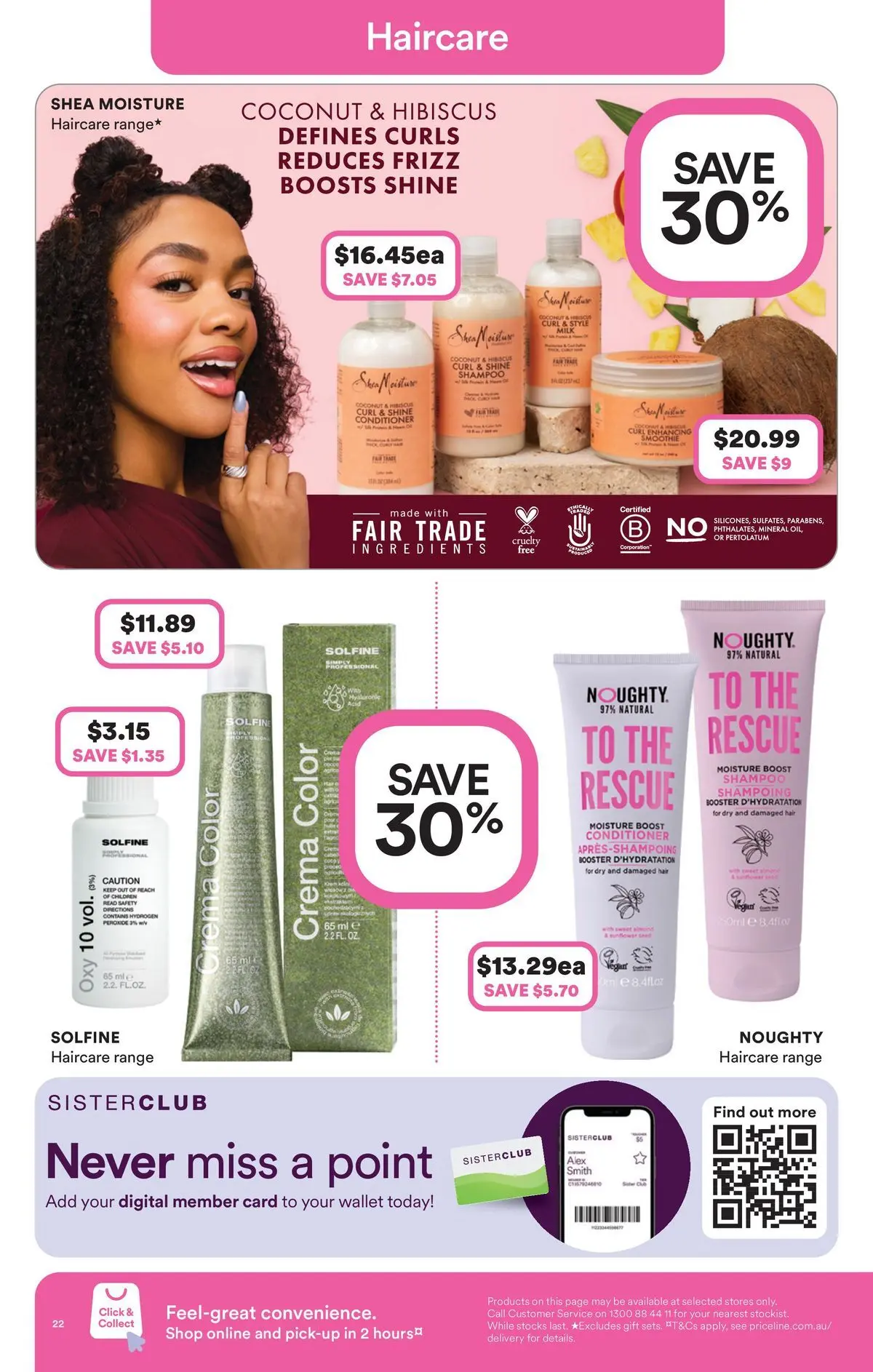 Priceline Pharmacy catalogue Morayfield - 23/04/2026 > weekly / monthly specials | Page: 22 | Products: Milk, Shampoo, Conditioner, Digital