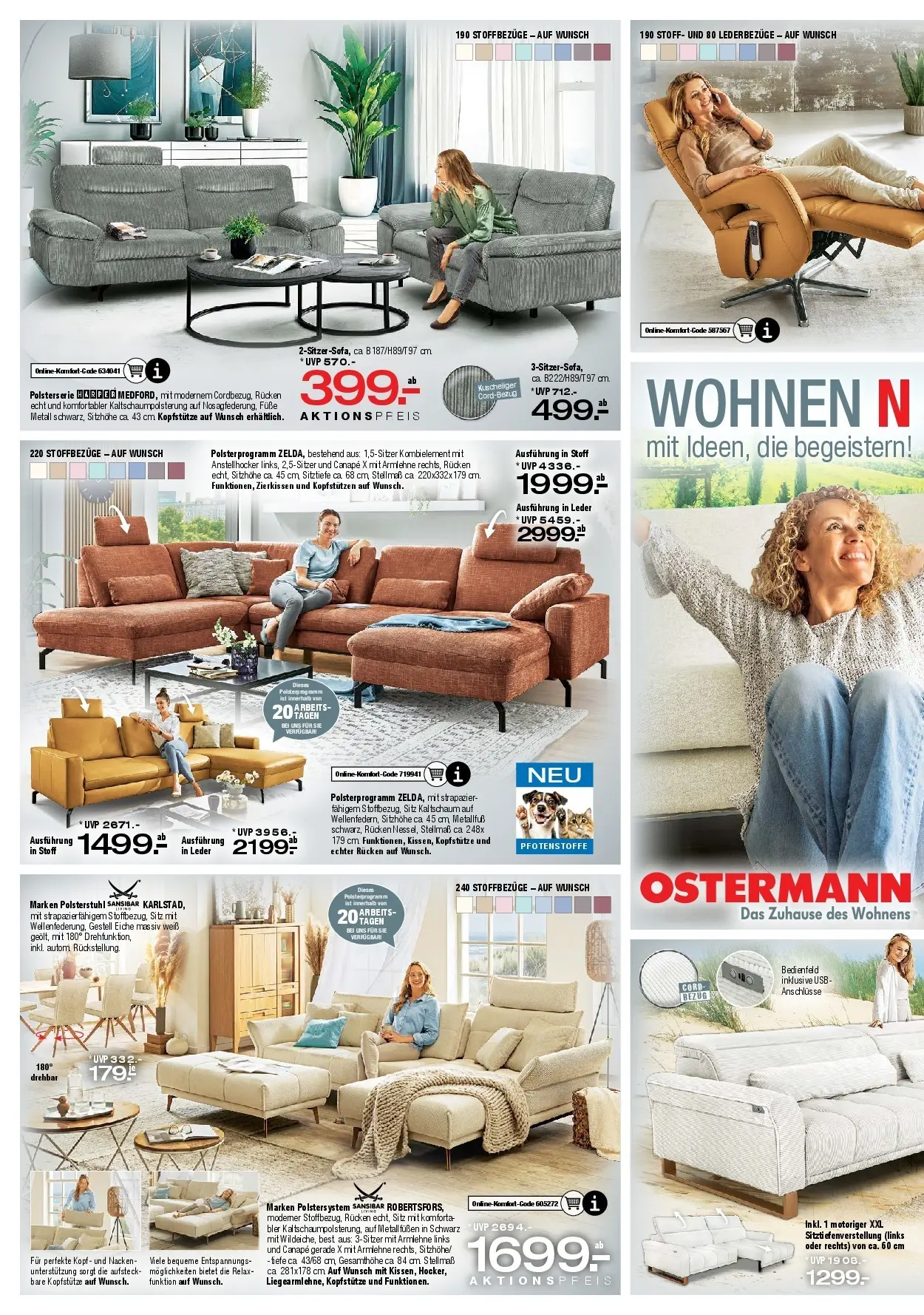 Ostermann Neue Möbel wirken Wunder (ab 02.05.2026) zum Blättern | Seite: 1 | Produkte: USB