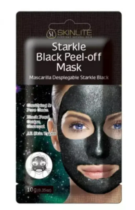 Mască peel-off cu extract de caviar și perle negre