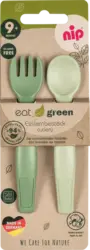 Set linguriță și furculiță pentru bebeluși, 9+