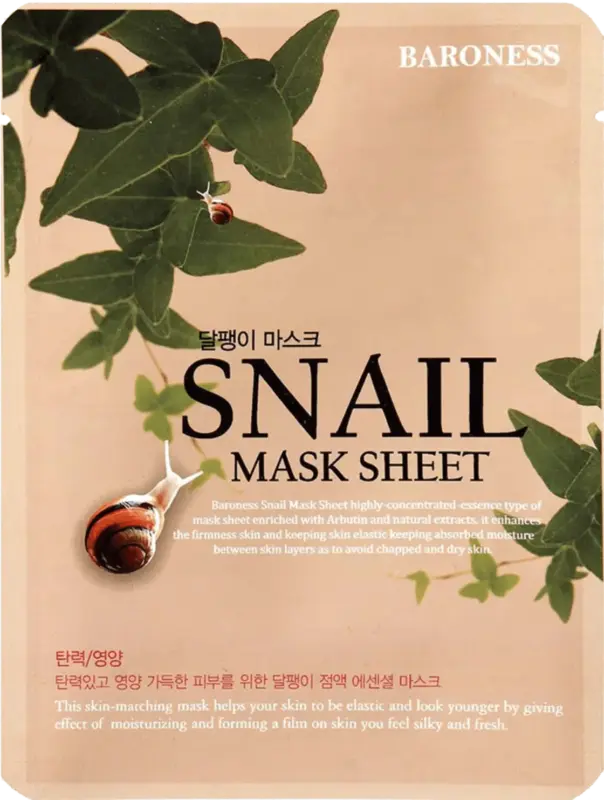 Mască de fata regenerantă cu filtrat de melc