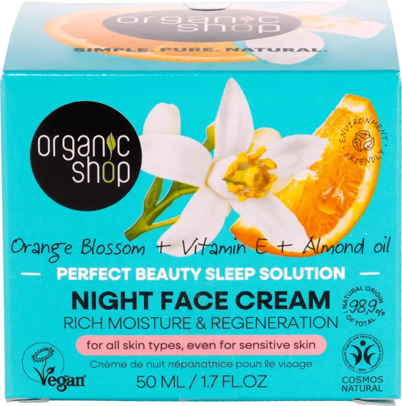 Cremă de noapte Orange Blossom