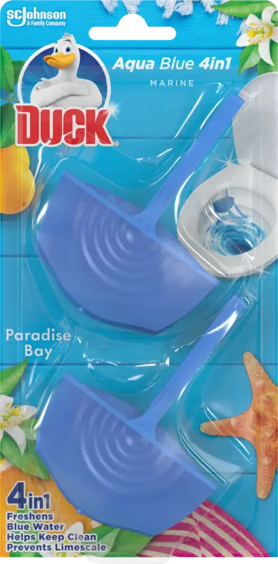 Odorizant wc 4 &icirc;n 1 Aqua Blue Paradise Bay