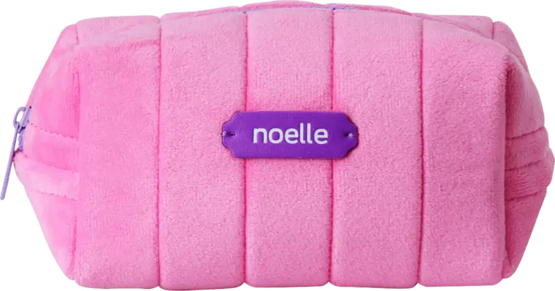 Geantă cosmetică de pluș pouch roz