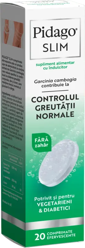 PIDAGO&reg; SLIM, comprimate efervescente