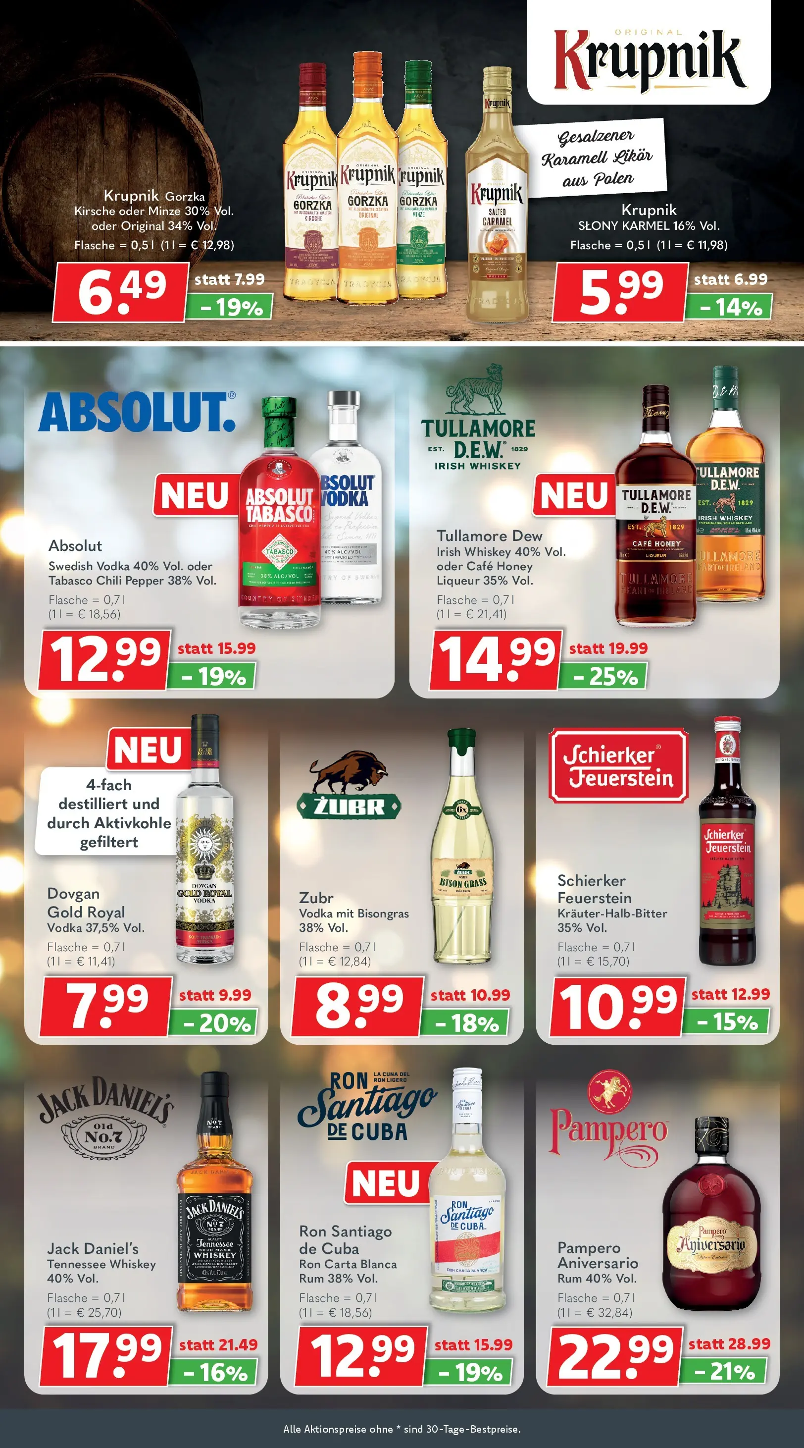 Getränkeland Getränkeangebote  Sandesneben, Ahrensburg  (ab 27.04.2026) zum Blättern | Seite: 7 | Produkte: Rum, Jack Daniel's, Chili, Whiskey