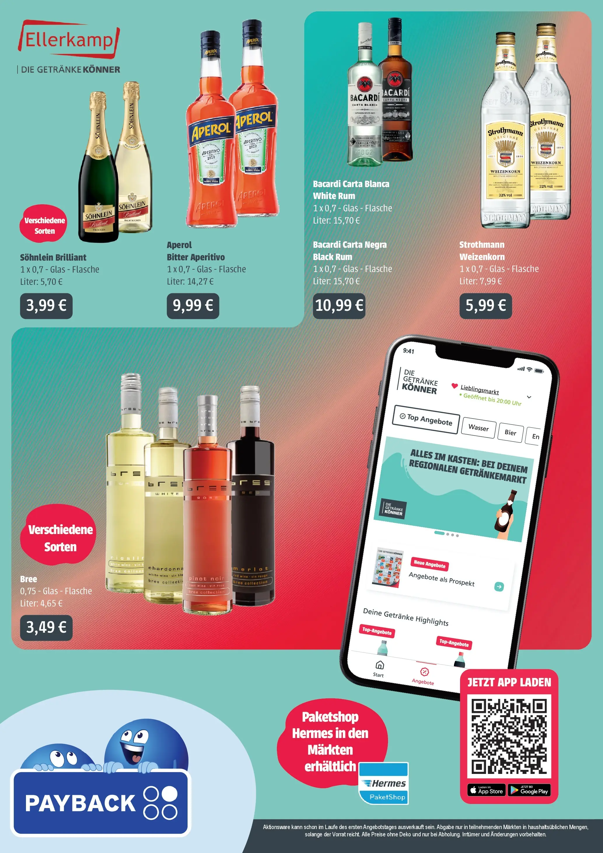 Angebote - Getränke Ellerkamp: Getränkeangebote (ab 26.04.2026) zum Blättern | Seite: 4 | Produkte: Top, Bier, Bree, Uhr