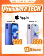 TT Store Primavera TECH - al 26.04.2026