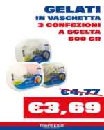 Fish's King Gelati in vaschetta - al 30.04.2026