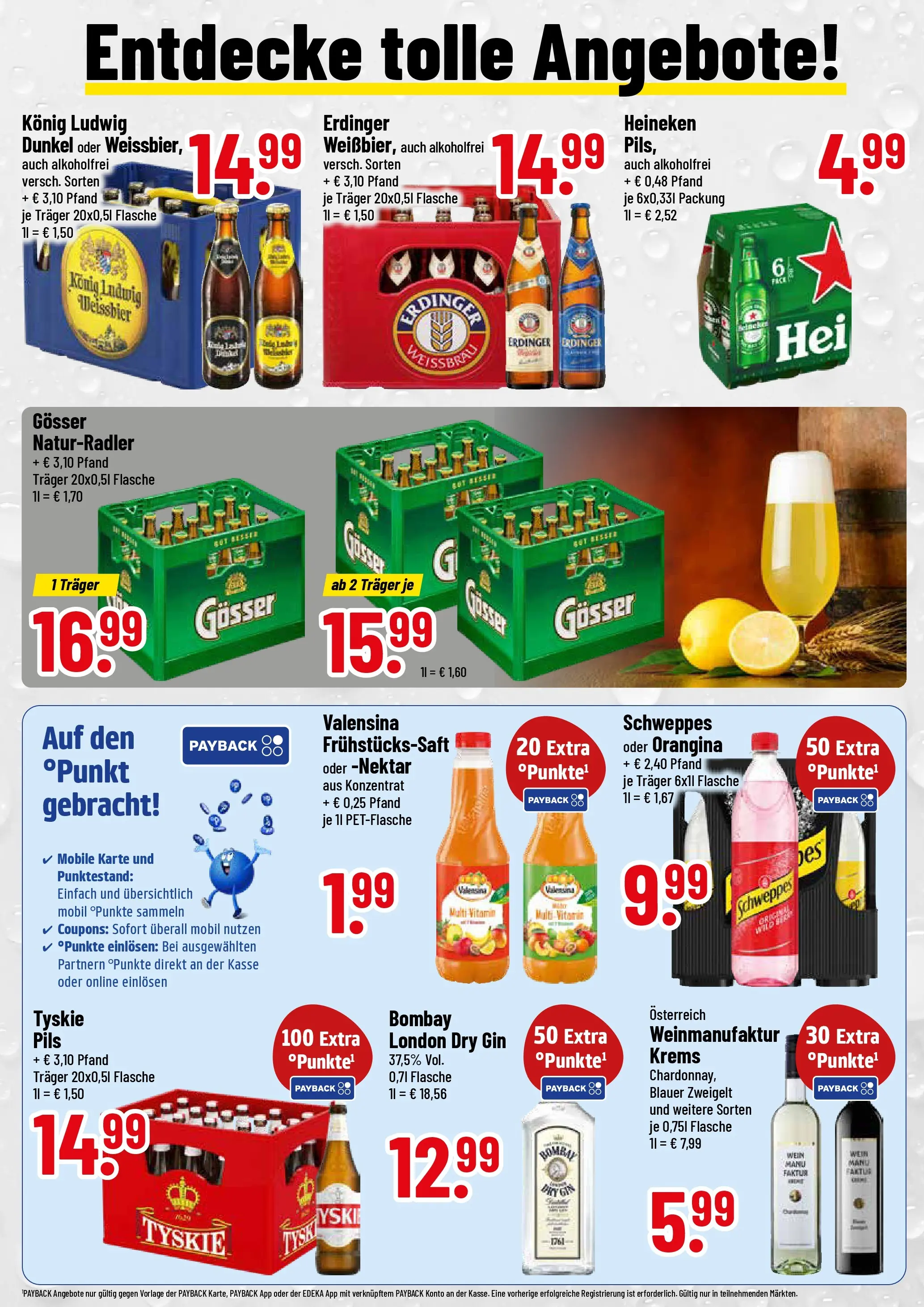 Trinkgut Prospekt Dasing	 (ab 27.04.2026) » Angebote online | Seite: 2 | Produkte: Erdinger, Heineken, Valensina, Gin