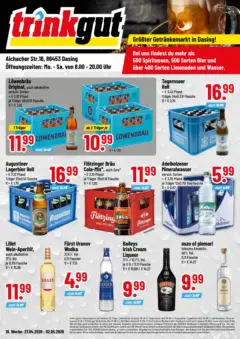 Trinkgut Prospekt Dasing	 ab 27.04.2026 gültig