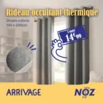 Noz ARRIV&Eacute;E✨Rideau occultant thermique - au 30.04.2026