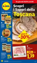 Lidl Scopri i Sapori della Toscana - al 06.05.2026