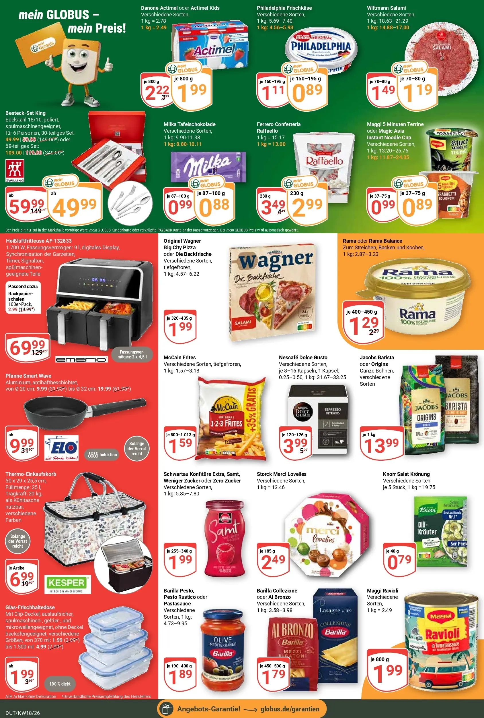 Globus Prospekt Wetzlar-Dutenhofen	 (ab 27.04.2026) » Angebote online | Seite: 3 | Produkte: Nescafe, Heißluftfritteuse, Salat, Maggi 5 minuten terrine