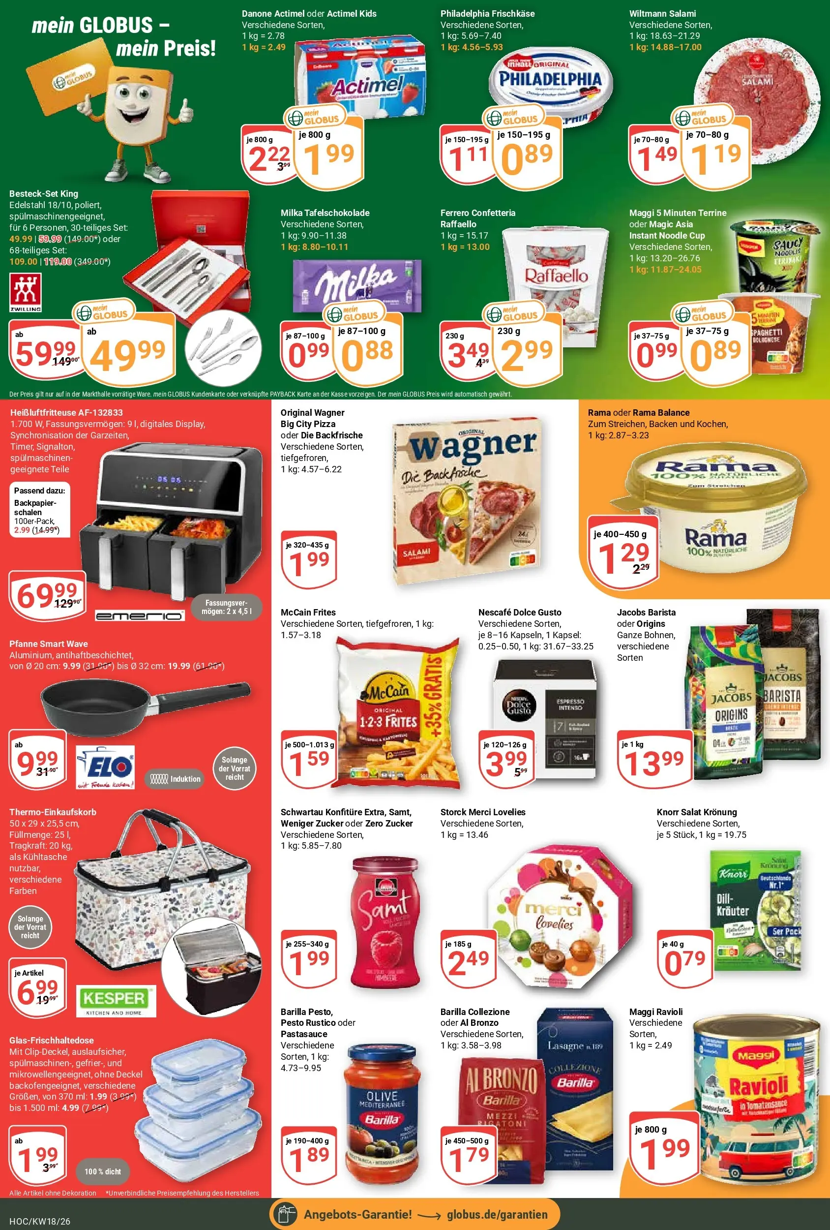 Globus Prospekt Hockenheim	 (ab 27.04.2026) » Angebote online | Seite: 2 | Produkte: McCain, Pizza, Dolce gusto, Frischkase