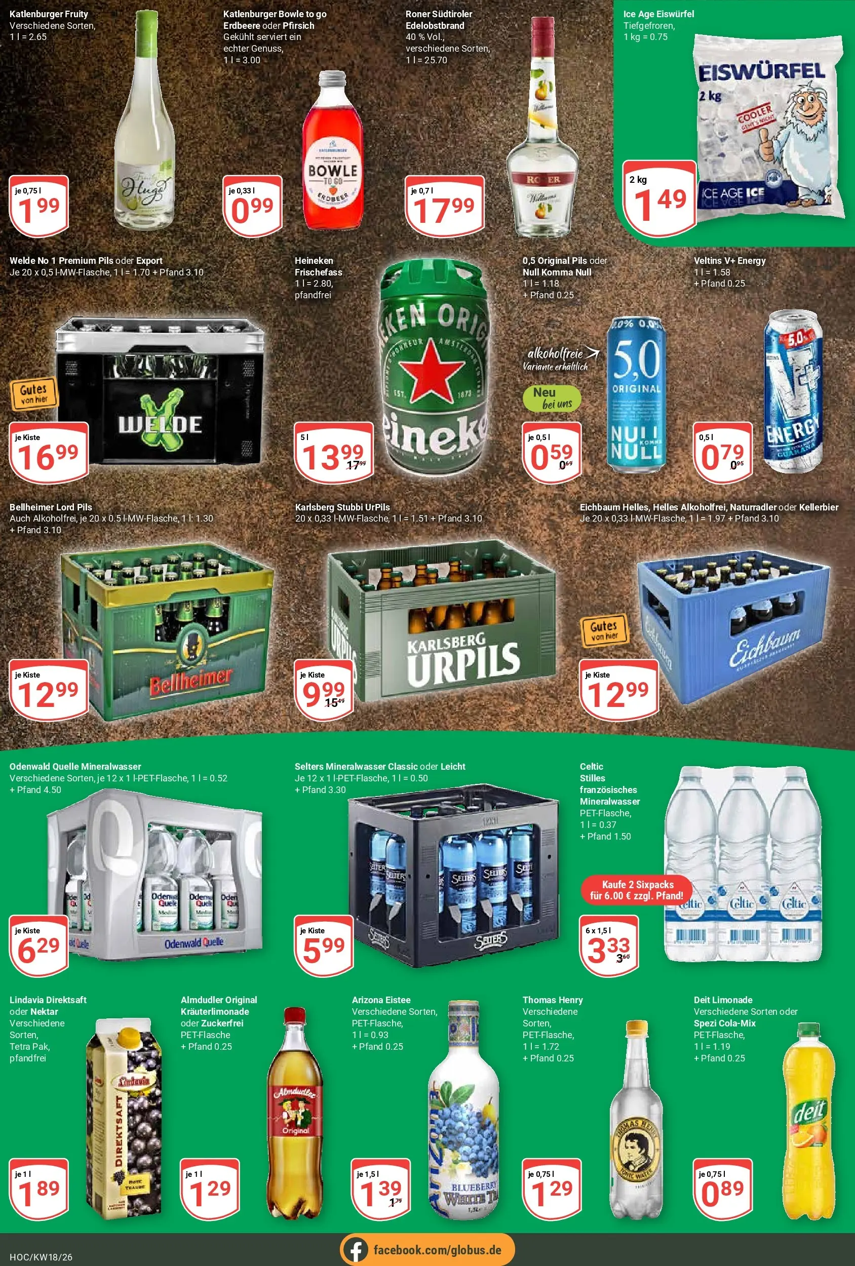Globus Prospekt Hockenheim	 (ab 27.04.2026) » Angebote online | Seite: 7 | Produkte: Energy, Pils, Mineralwasser, Heineken