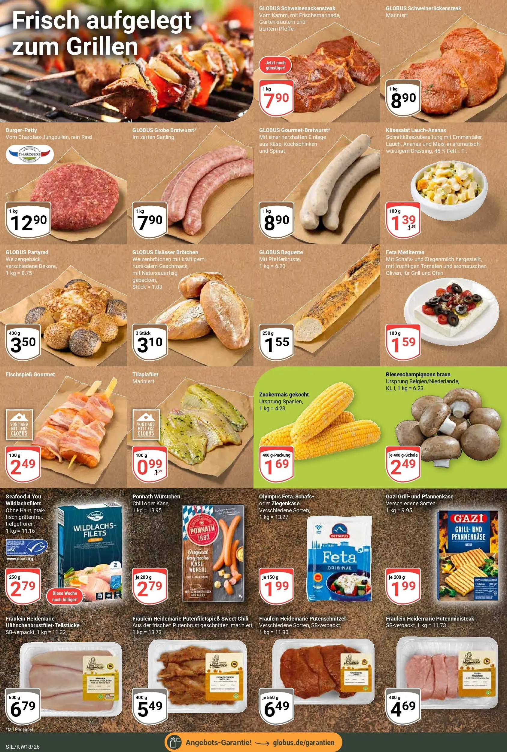 Globus Prospekt Siegen	 (ab 27.04.2026) » Angebote online | Seite: 4 | Produkte: Ofen, Käse, Würstl, Tomaten