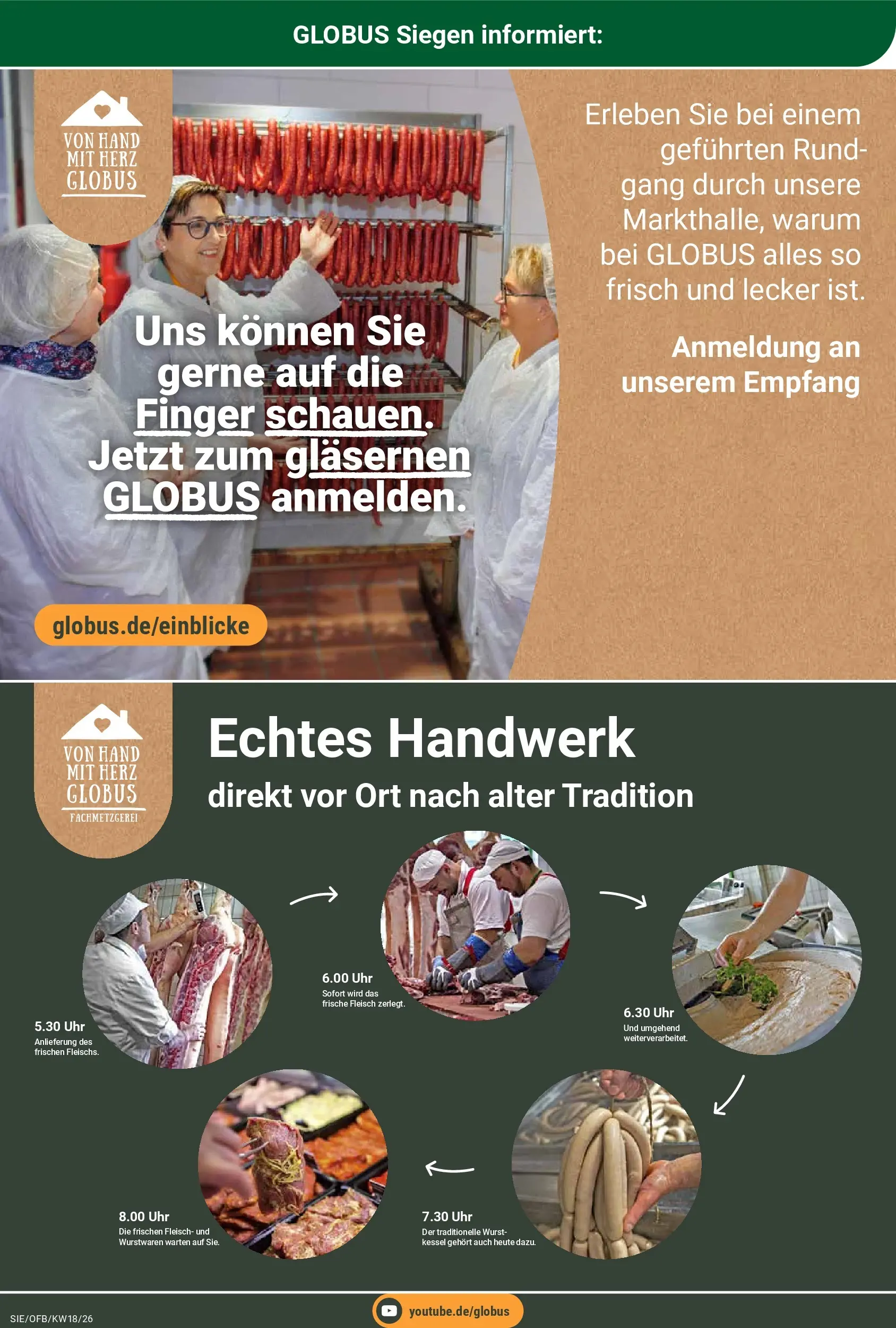 Globus Prospekt Siegen	 (ab 27.04.2026) » Angebote online | Seite: 15 | Produkte: Wurst, Fleisch, Uhr