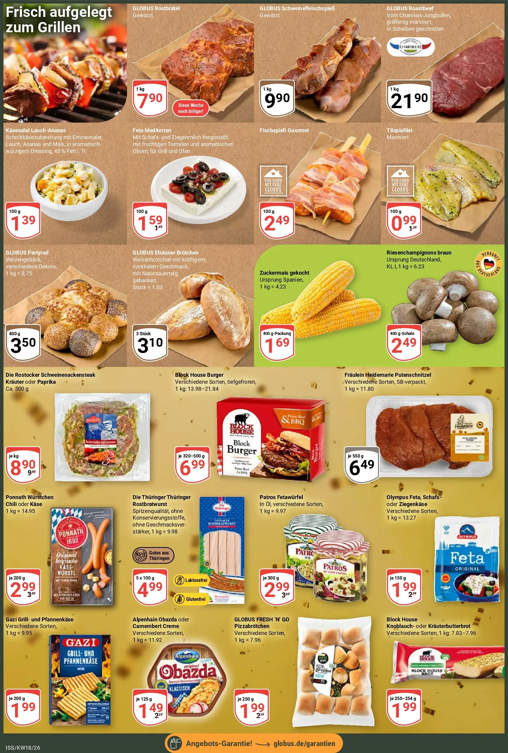 Globus Prospekt Isserstedt	 (ab 27.04.2026) » Angebote online | Seite: 2 | Produkte: Ofen, Putenschnitzel, Knoblauch, Chili