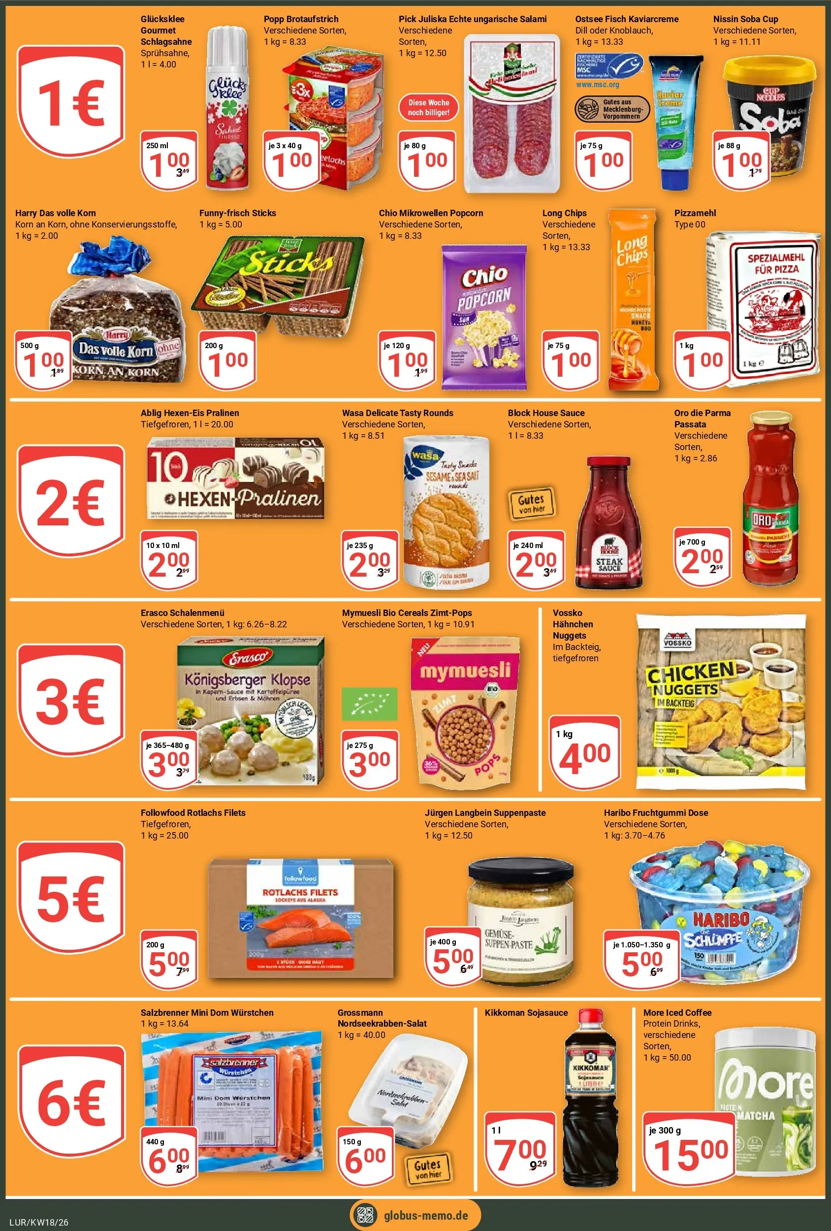Globus Prospekt Hamburg	 (ab 27.04.2026) » Angebote online | Seite: 3 | Produkte: Hahnchen, Haribo, Steak, Chips