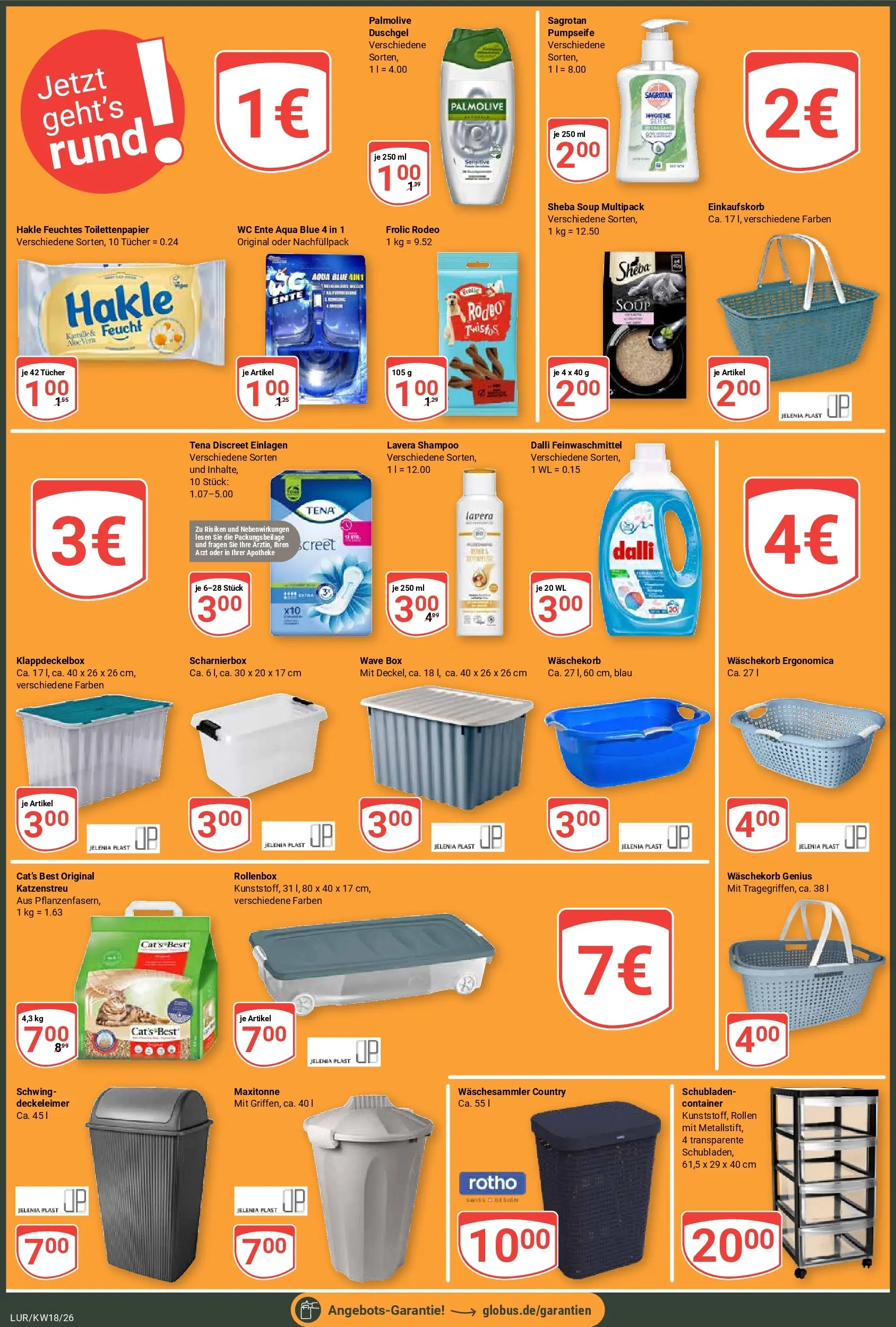 Globus Prospekt Hamburg	 (ab 27.04.2026) » Angebote online | Seite: 4 | Produkte: Sheba, Box, Shampoo, Duschgel