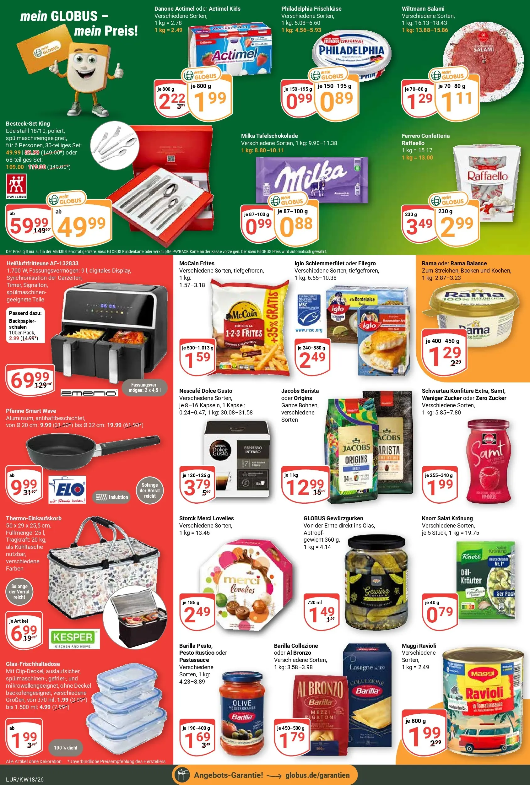 Globus Prospekt Hamburg	 (ab 27.04.2026) » Angebote online | Seite: 6 | Produkte: Raffaello, Nescafe, Rama, Maggi